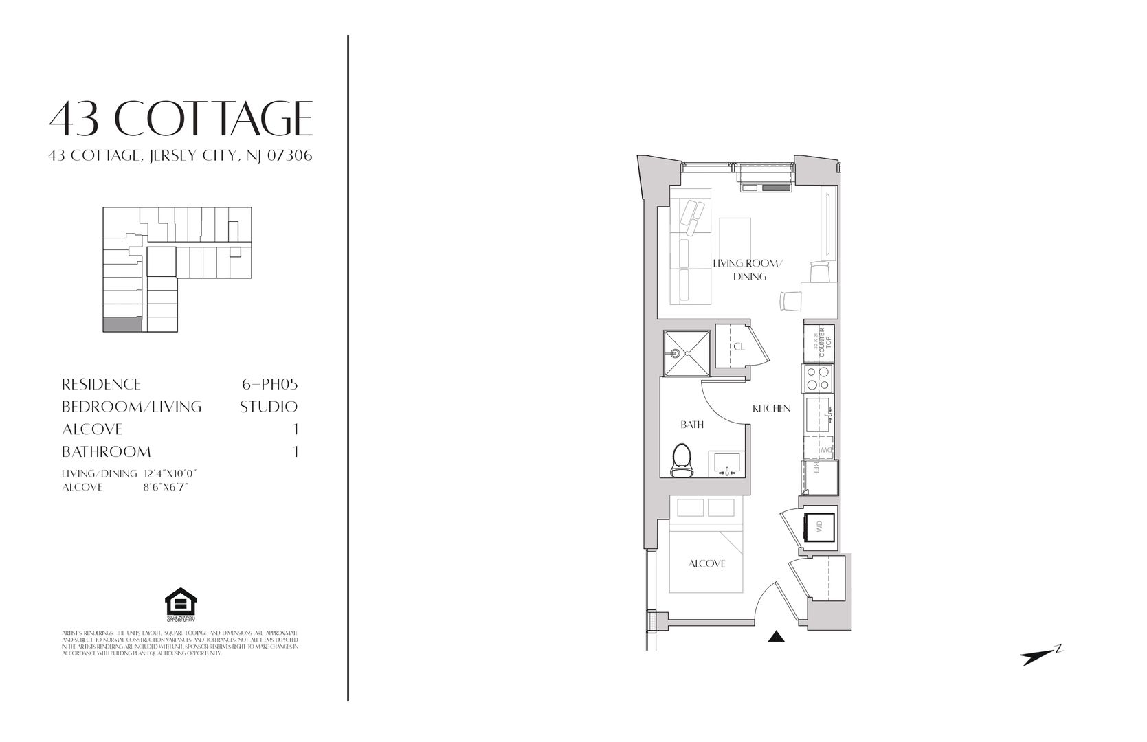 Jersey City Apartment: 43 Cottage Street