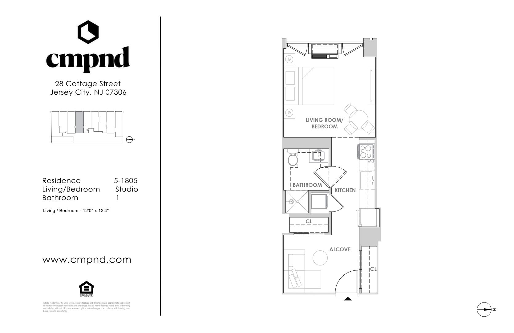 Jersey City Apartment: 28 Cottage Street