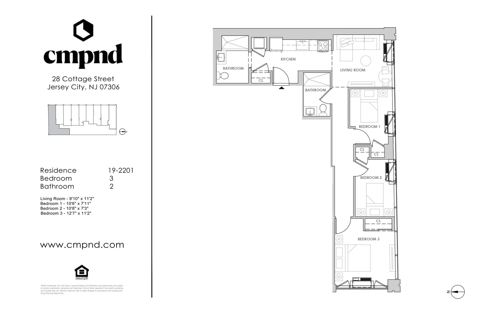 Jersey City Apartment: 28 Cottage Street