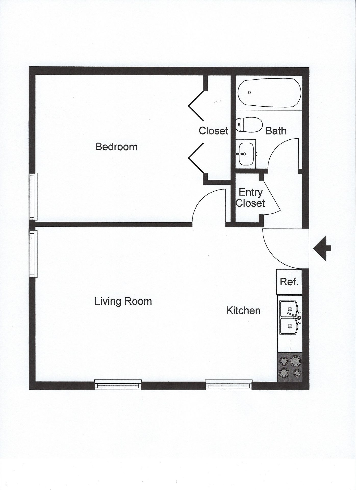 St Cloud Apartment: 1516 16th Ave. SE