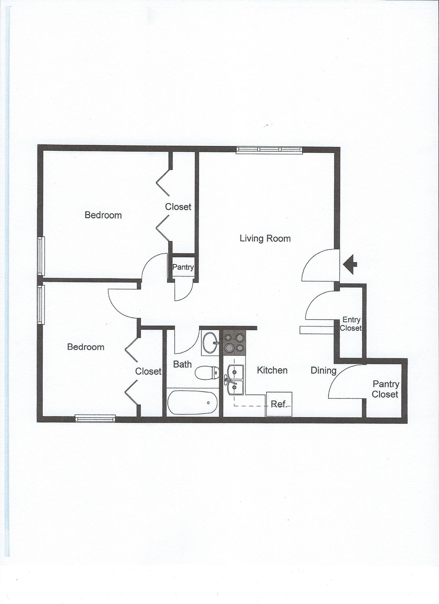 St Cloud Apartment: 1516 16th Ave. SE