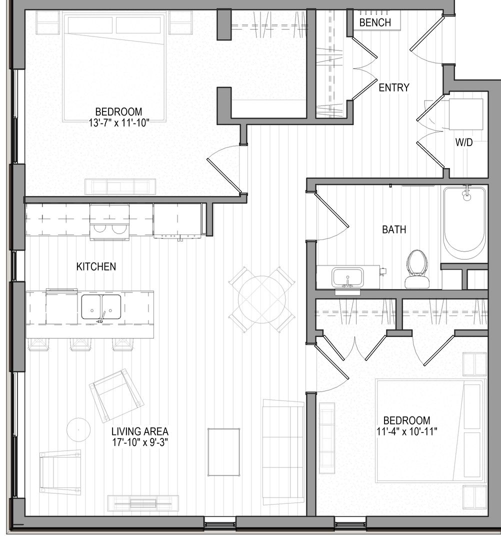 Winooski Apartment: 2 Community Way