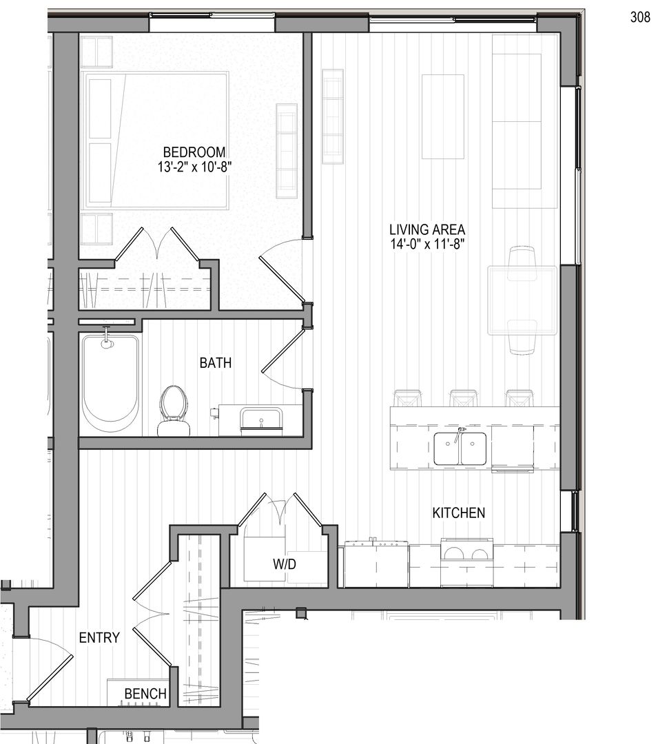 Winooski Apartment: 2 Community Way