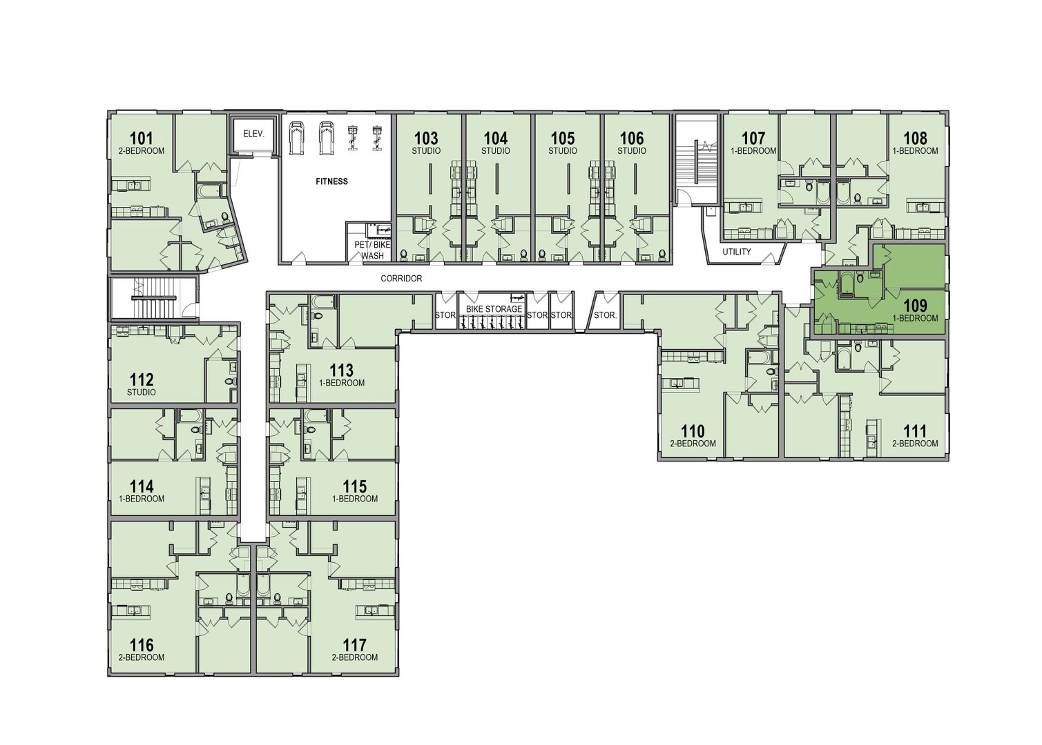 Winooski Apartment: 2 Community Way