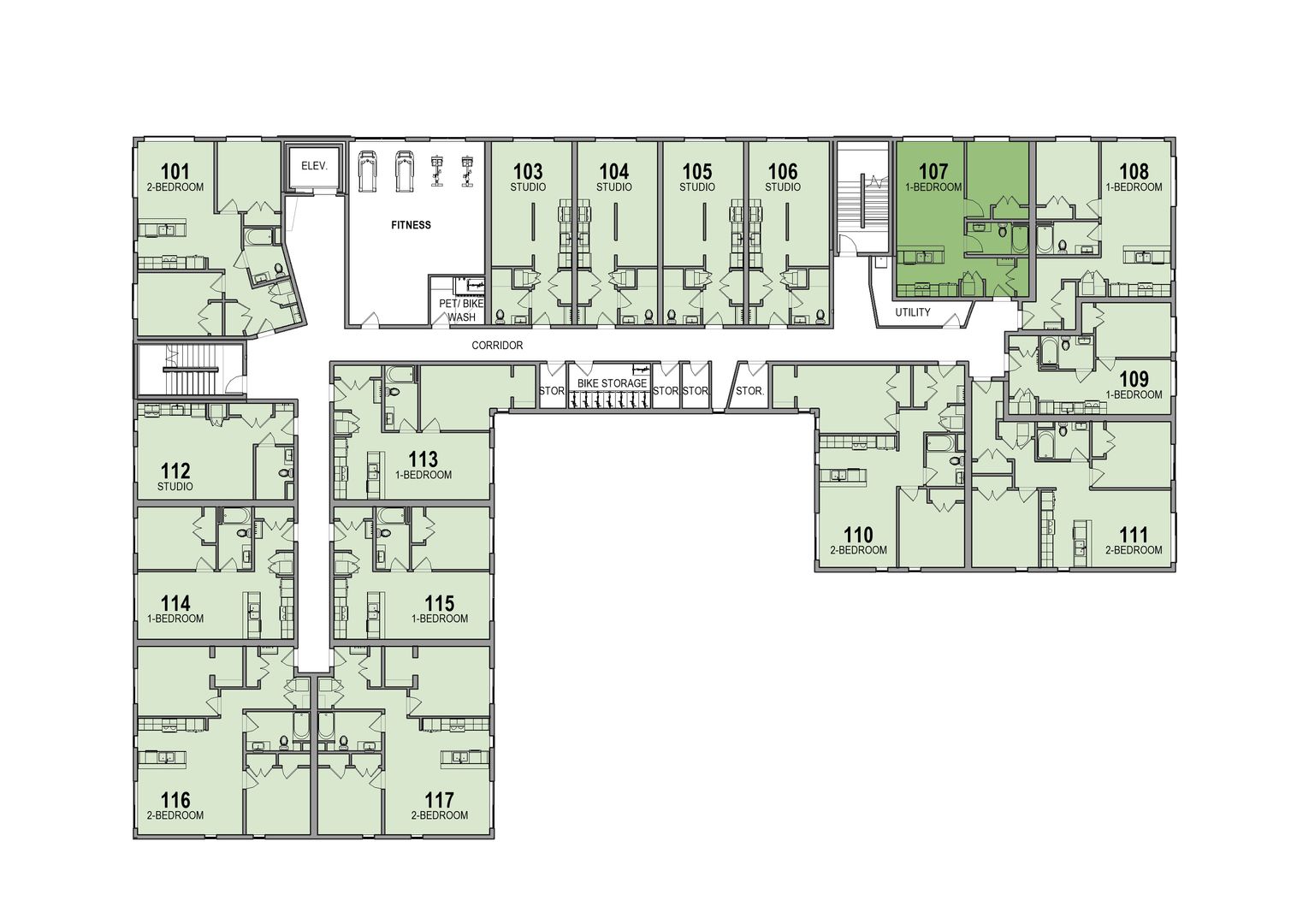 Winooski Apartment: 2 Community Way