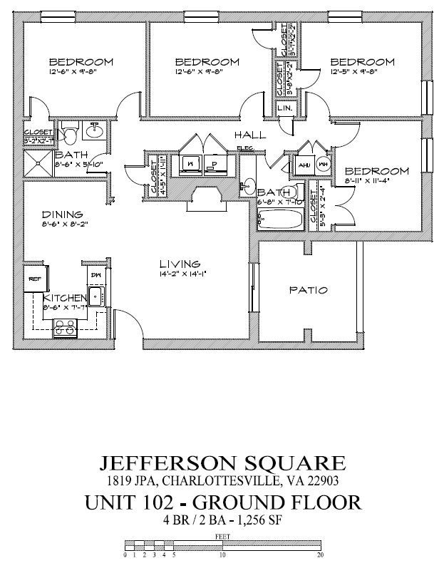 Charlottesville Apartment: 1819 Jefferson Park Avenue