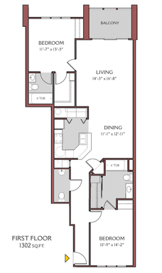 2 Bed/2.5 Bath – photo 1