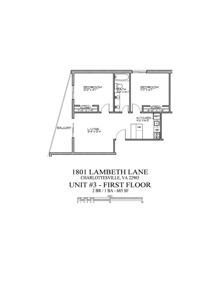 Charlottesville Apartment: 1801 Lambeth Lane