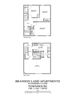 3 Bed/1.5 Bath - Unrenovated w/ W/D