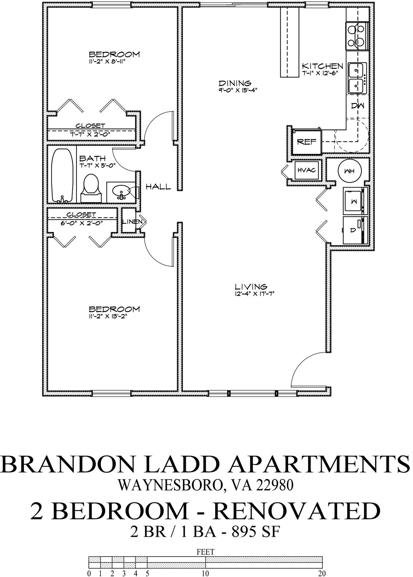 Waynesboro Apartment: 1750 Rosser Ave