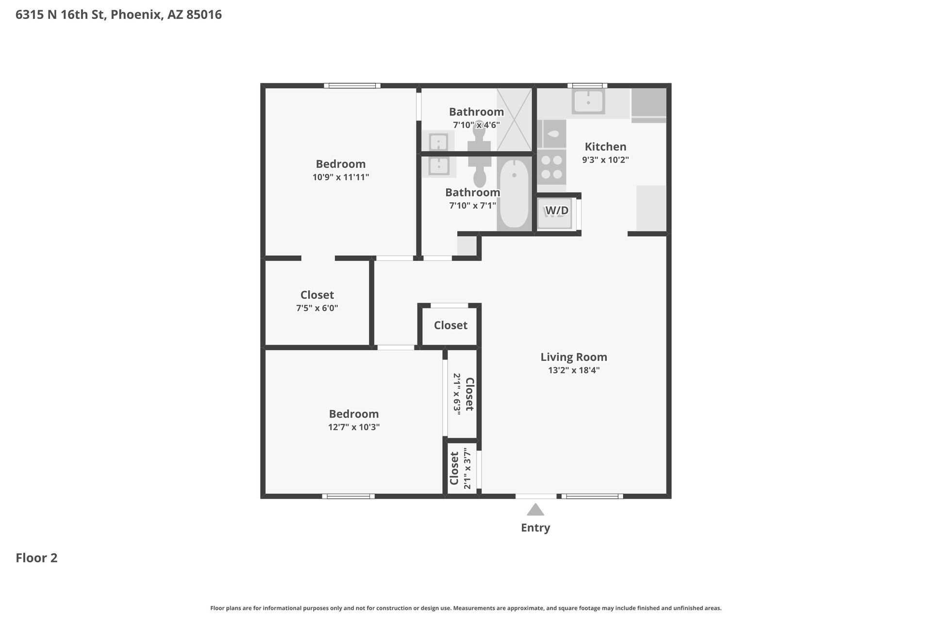 Phoenix Apartment: 6315 N 16th St