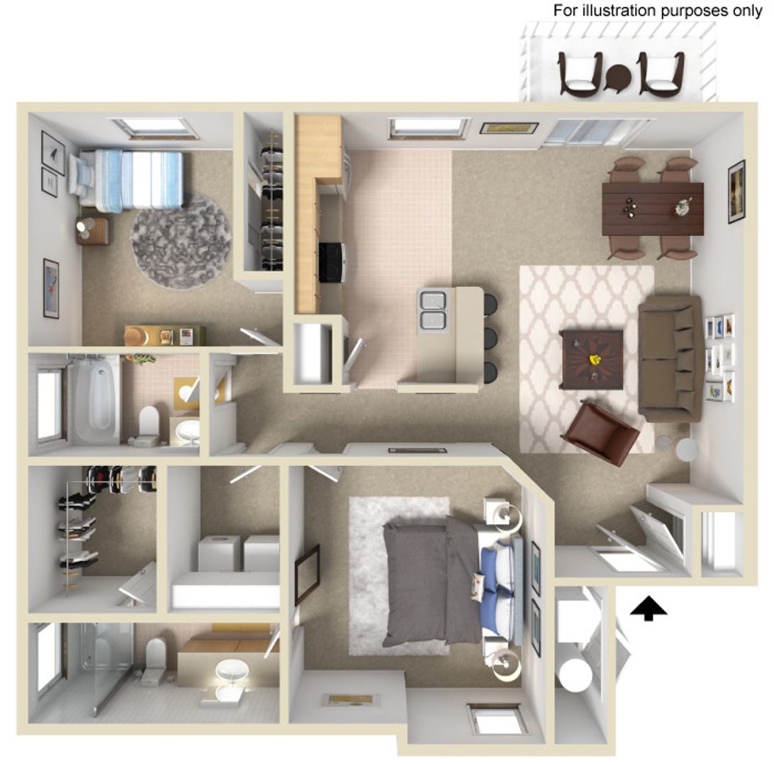 CALDWELL Apartment: 6903 NOAH COURT