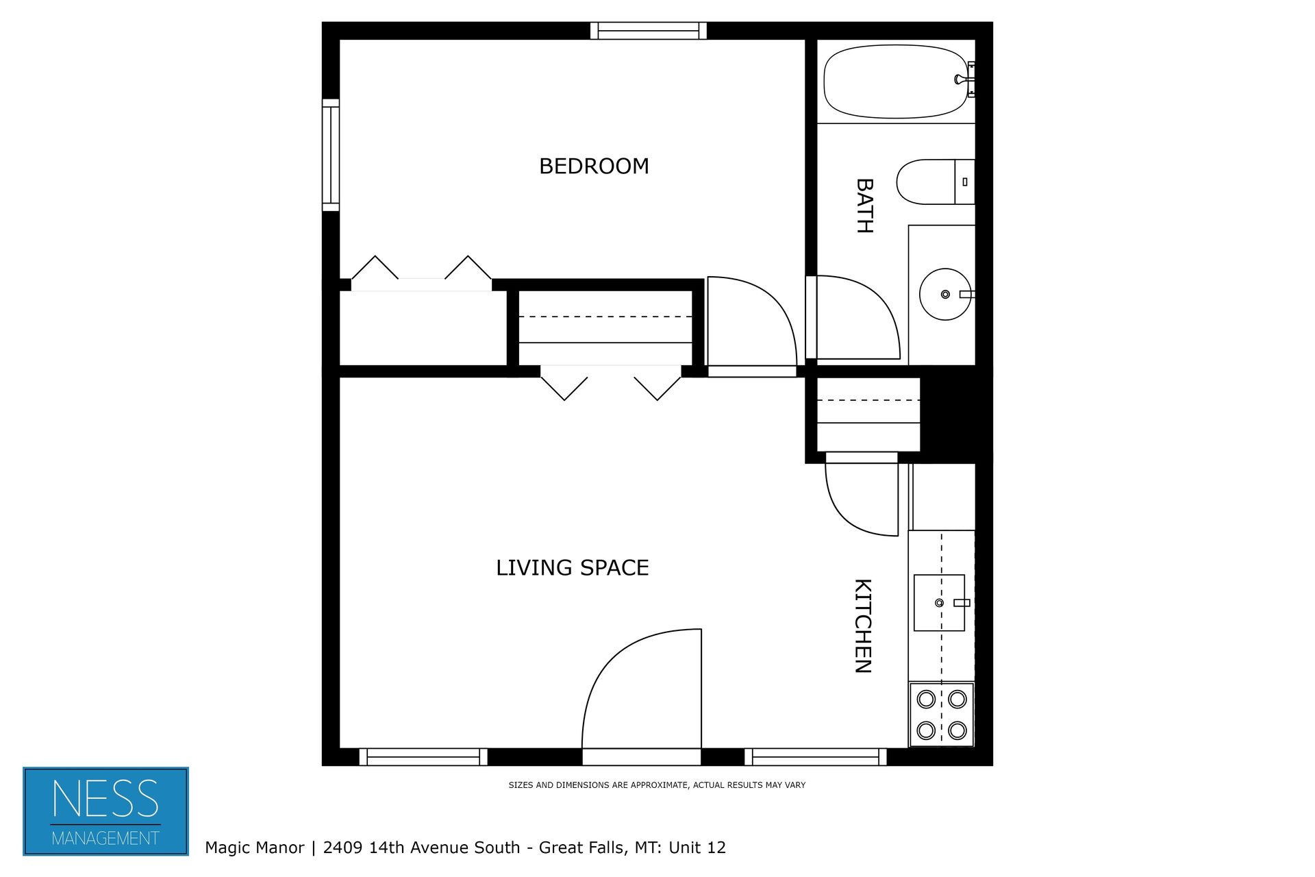 Great Falls Apartment: 2309 14th Ave S
