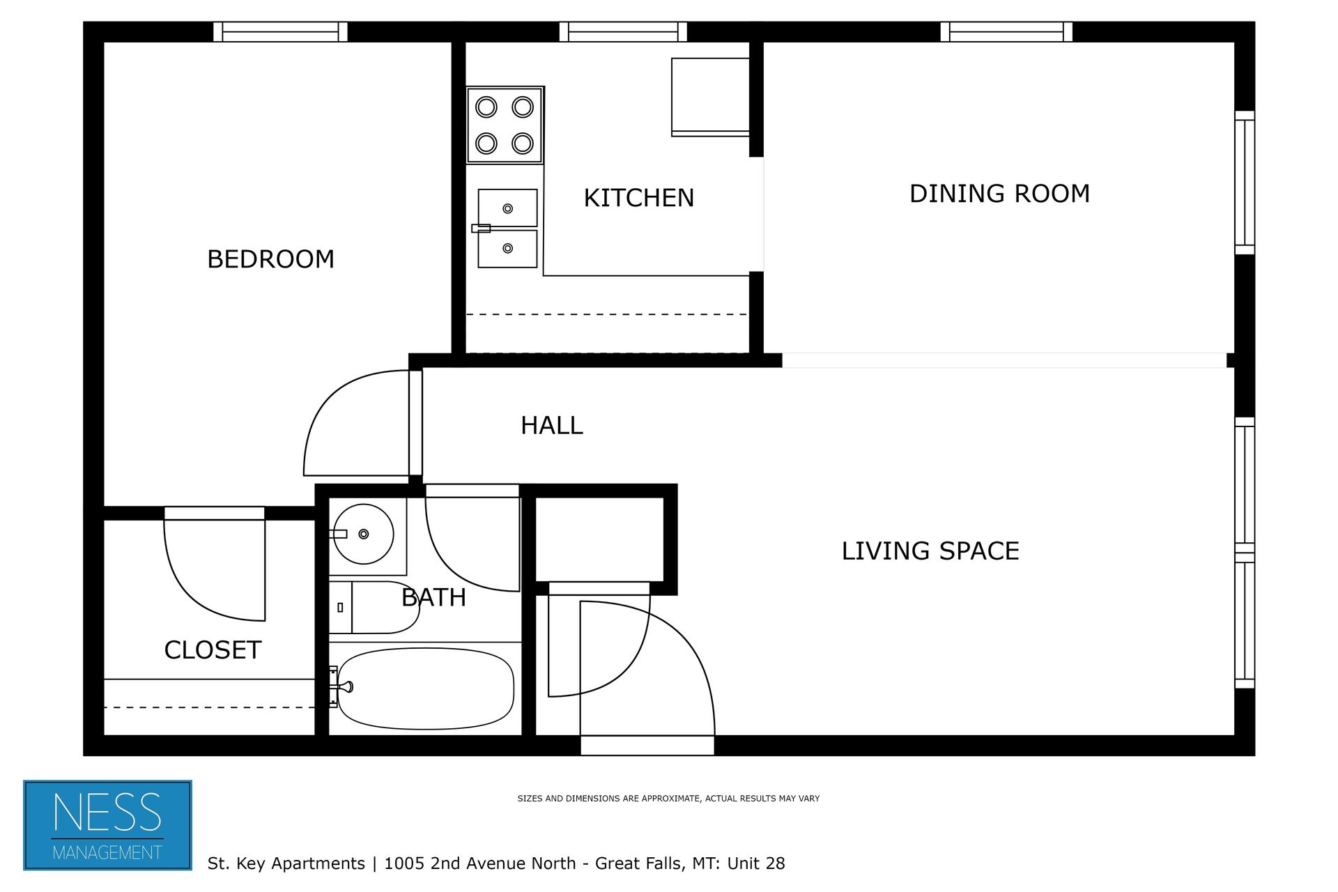 Great Falls Apartment: 1005 2nd Ave N