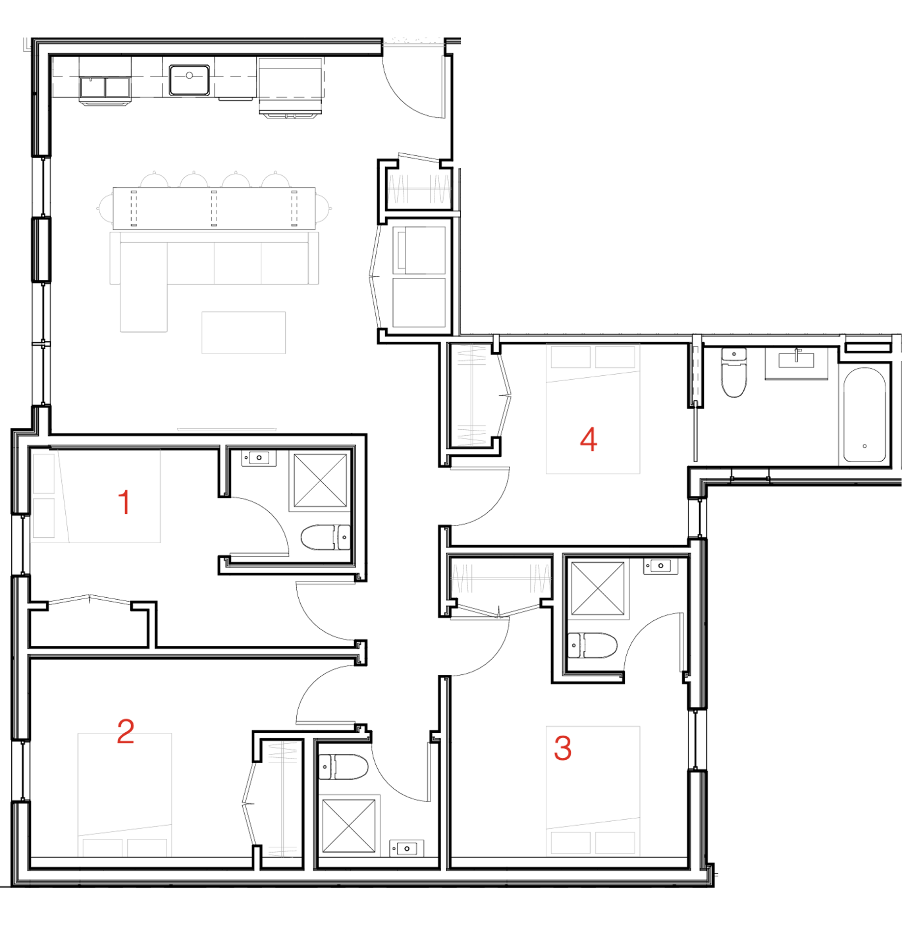 Washington Apartment: 1036 Newton St NE