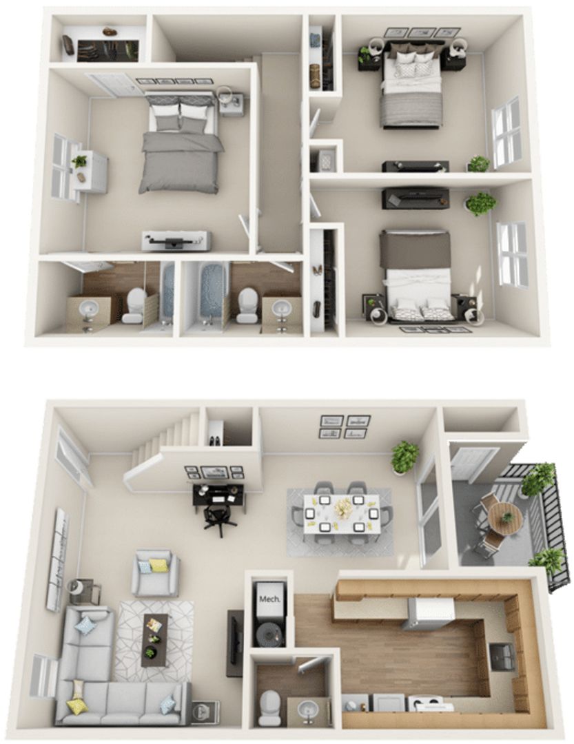 Roswell Apartment: 100 Chattahoochee Cir