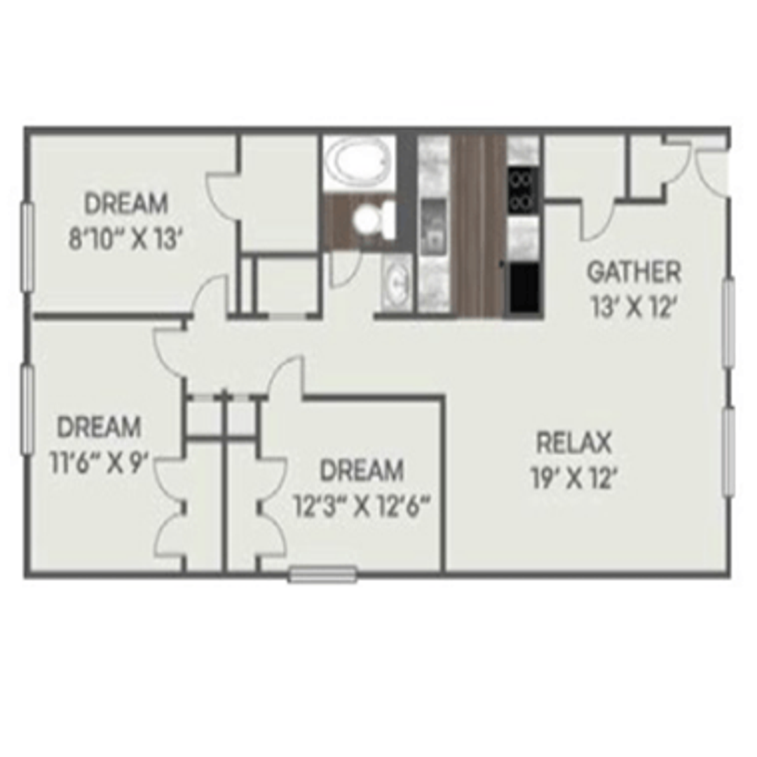 Morrow Apartment: 6668 Mt Zion Blvd