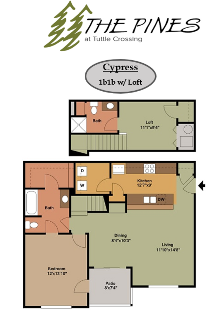 Dublin Apartment: 5303 Wilcox Rd