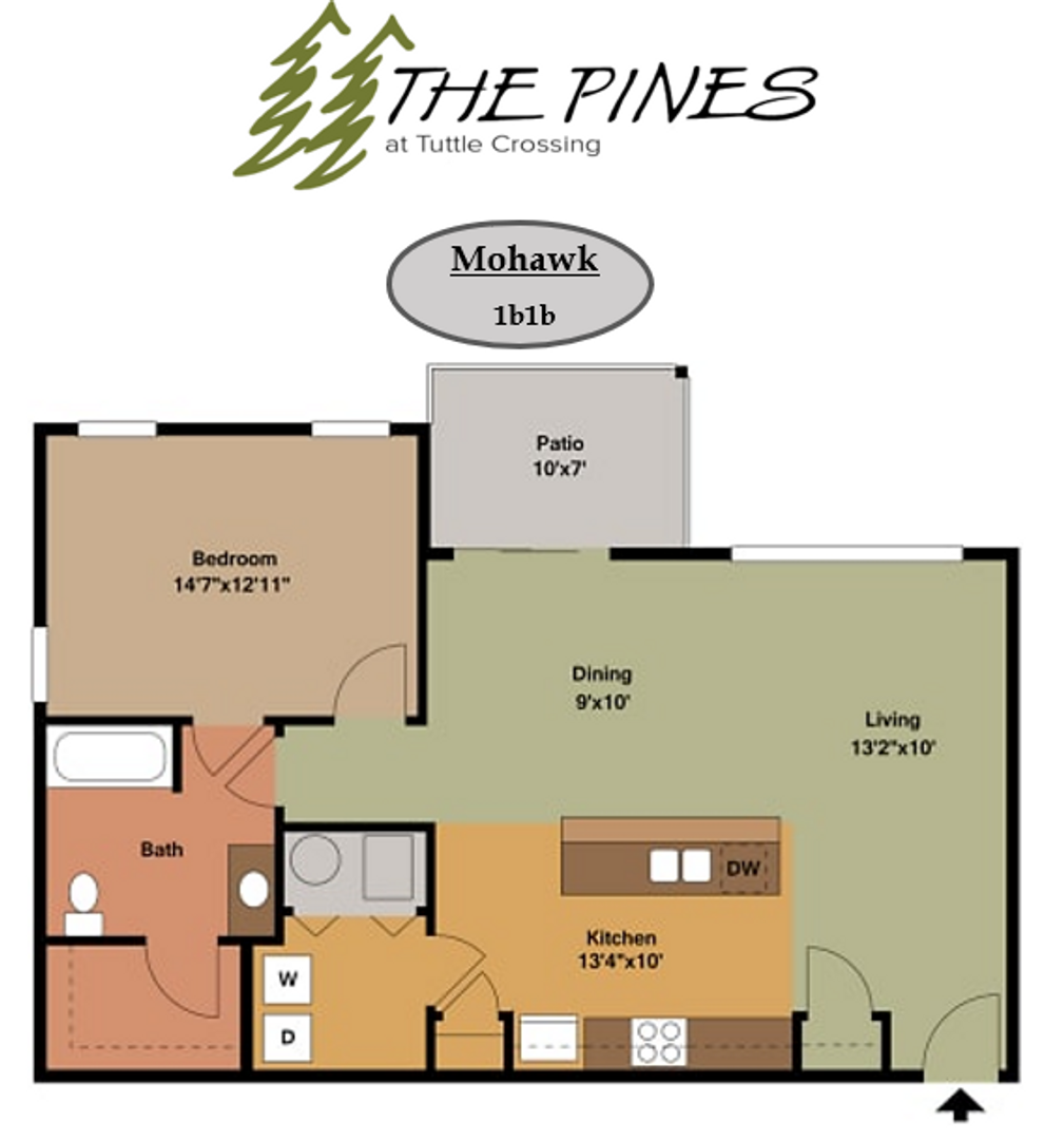 Dublin Apartment: 5303 Wilcox Rd