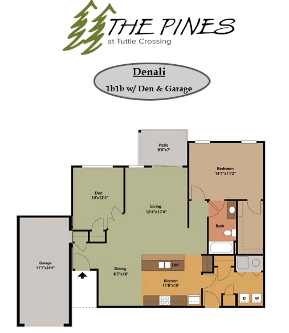 Dublin Apartment: 5303 Wilcox Rd