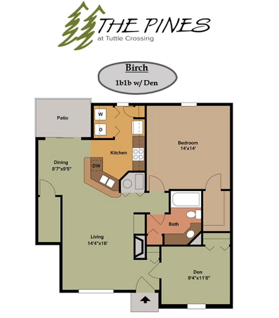 Dublin Apartment: 5303 Wilcox Rd