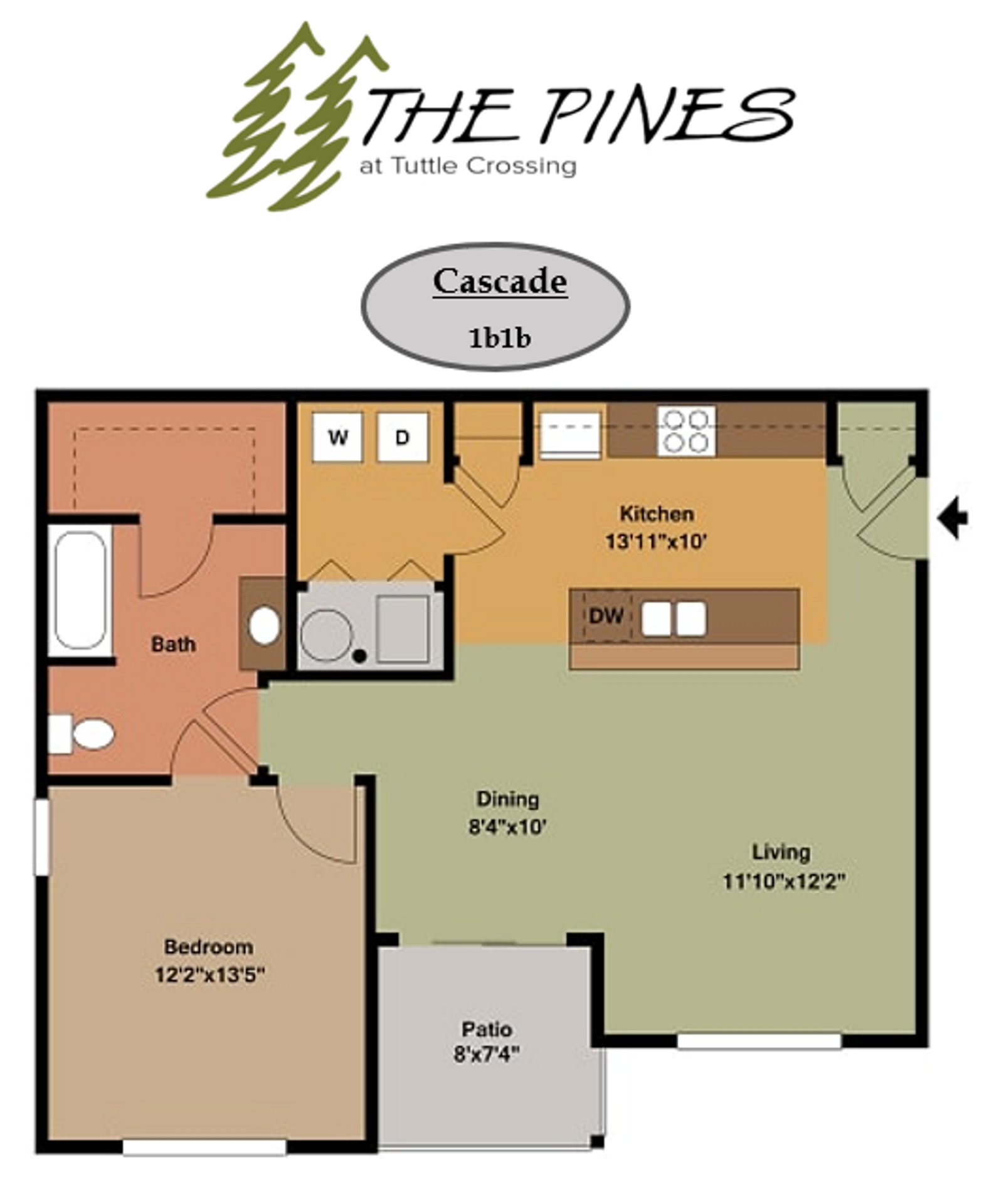 Dublin Apartment: 5303 Wilcox Rd