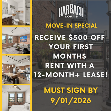 Harbach Lofts | 2 Bedrooms/1 Bath – photo 1