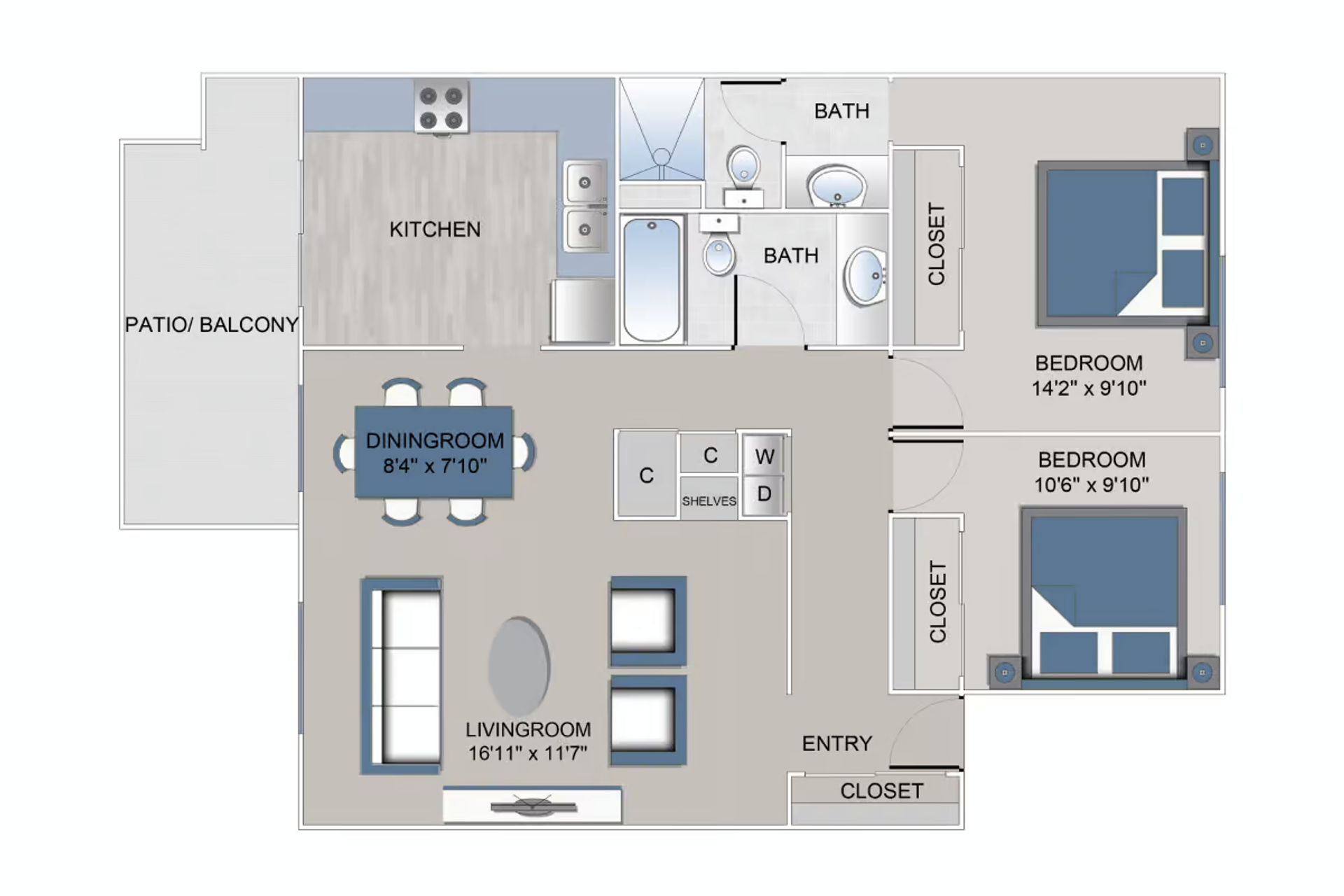 Lakewood Apartment: 4828 123rd St SW