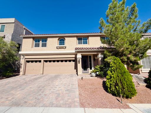 Stunning 4 bedroom 3.5 bath home with a 3 car garage! Home features many rare upgrades including real hardwood flooring, a wood framed shed, a large openable canopy, and pavers & turf! All windows have sun shades instead of blinds! All bedrooms have walk – photo 1