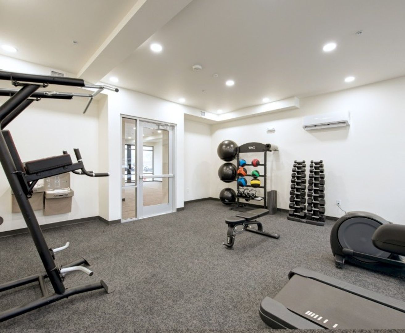 Gym at North Hill / Garland