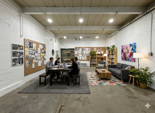Industrial Studio Space on First Floor Now Available