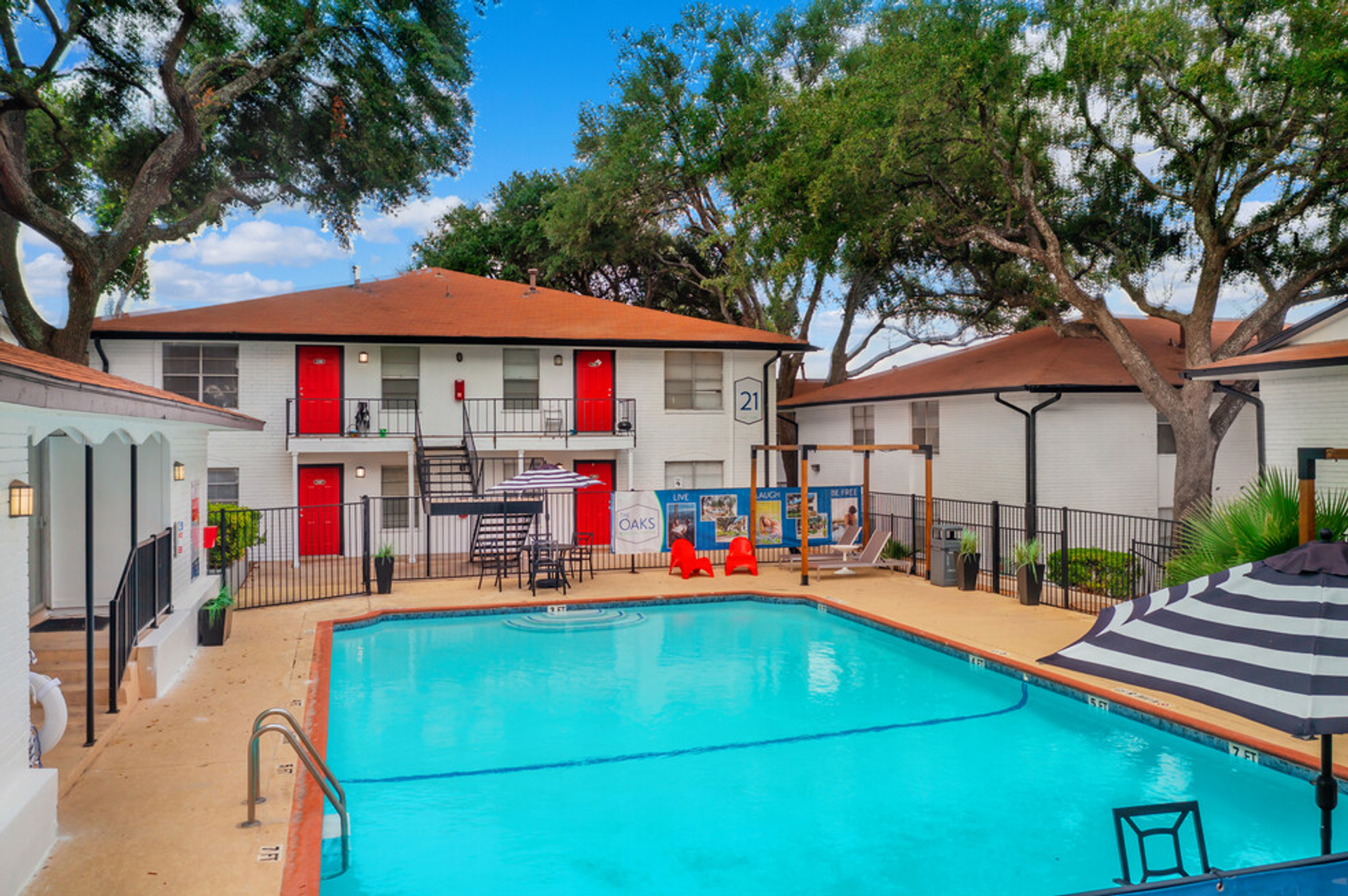 Pool at The Oaks Apartments @ Medical Center (2 of 4)