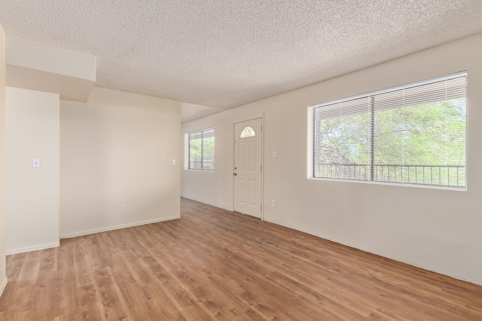 Unfurnished apartment interior — representative home at Earll Drive Apartments.