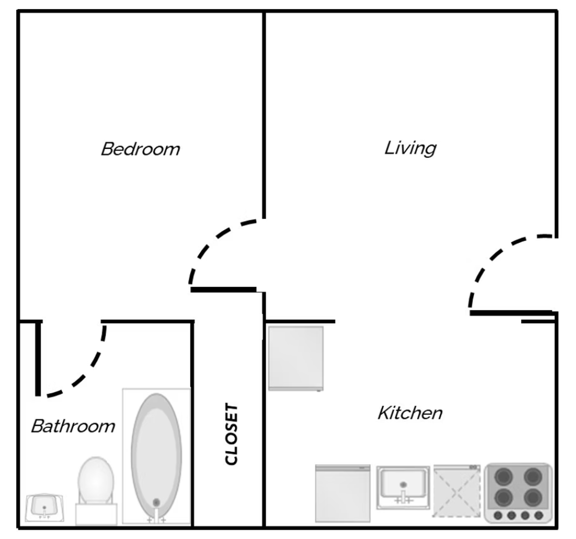 Tempe Apartment: 1620 E Apache Blvd