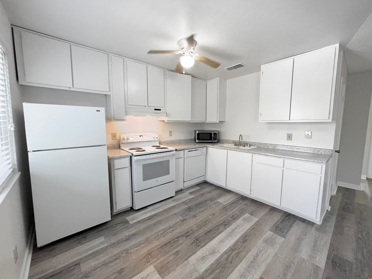 All properties are nonsmoking on the entire grounds. Pets less than