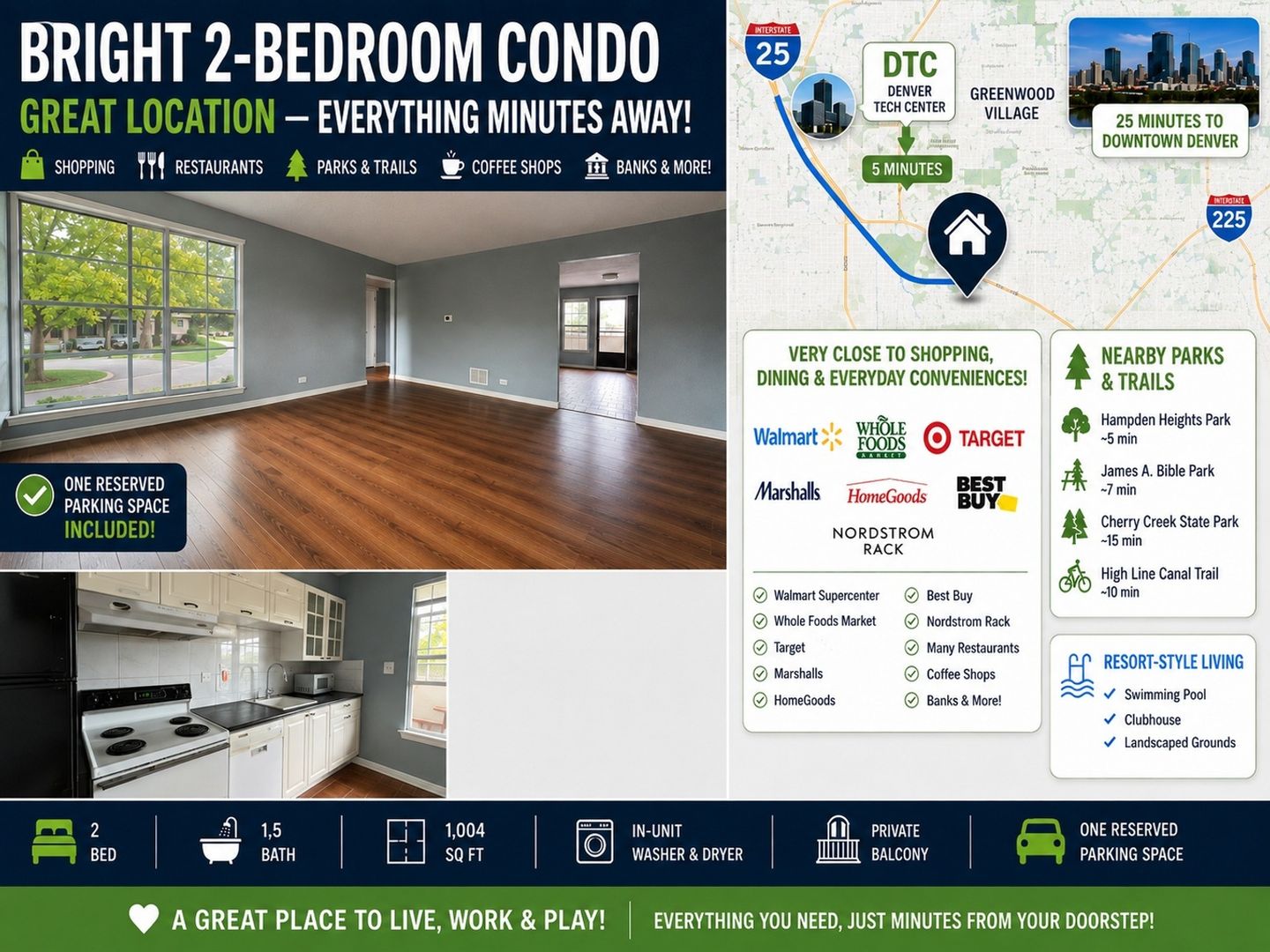 Denver Condo: 9250 E Girard Ave