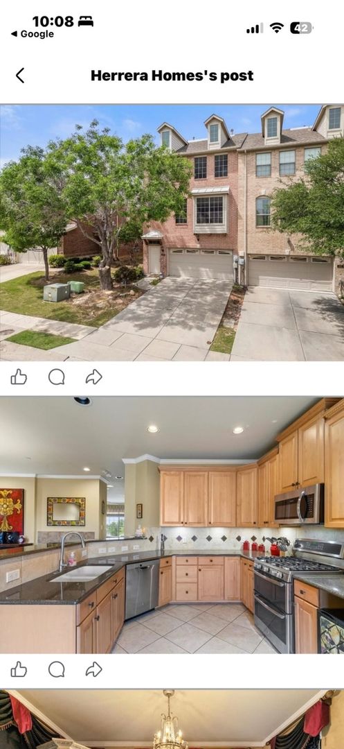 Lewisville Townhome: 425 Busher Dr