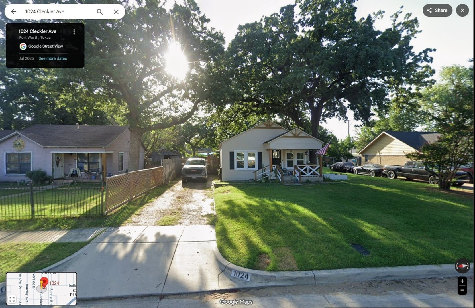 Fort Worth House: 1024 Cleckler Ave