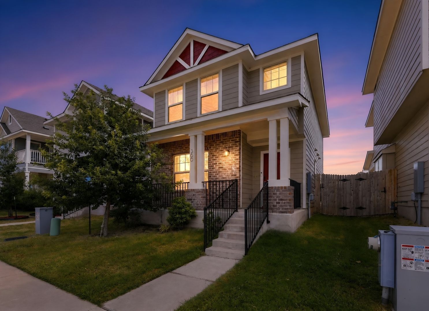 San Marcos House: 360 Witchhazel Way