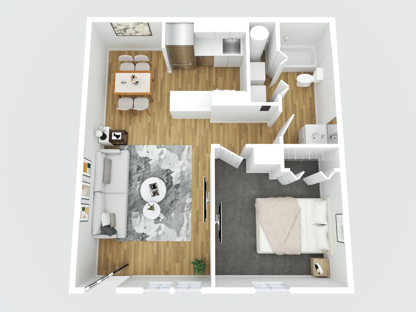 Newark Apartment: 1015 Village Green Court