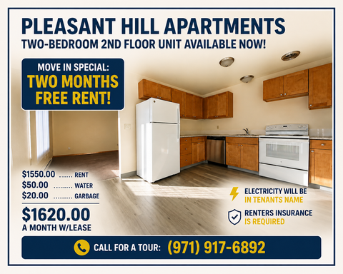 Remodeled 2 bedroom/1 Bathroom Apartment