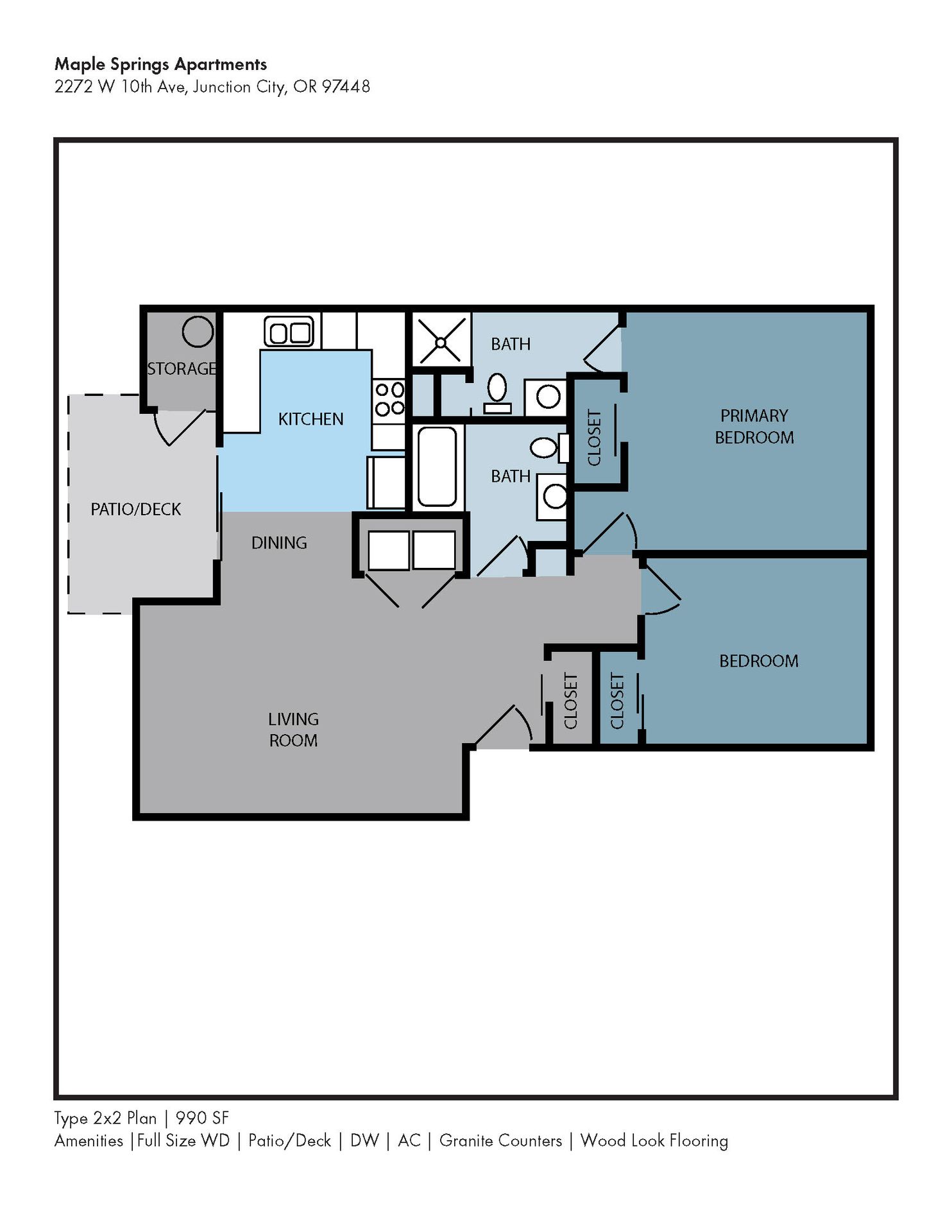 JUNCTION CITY Apartment: 2272 W. 10TH AVENUE