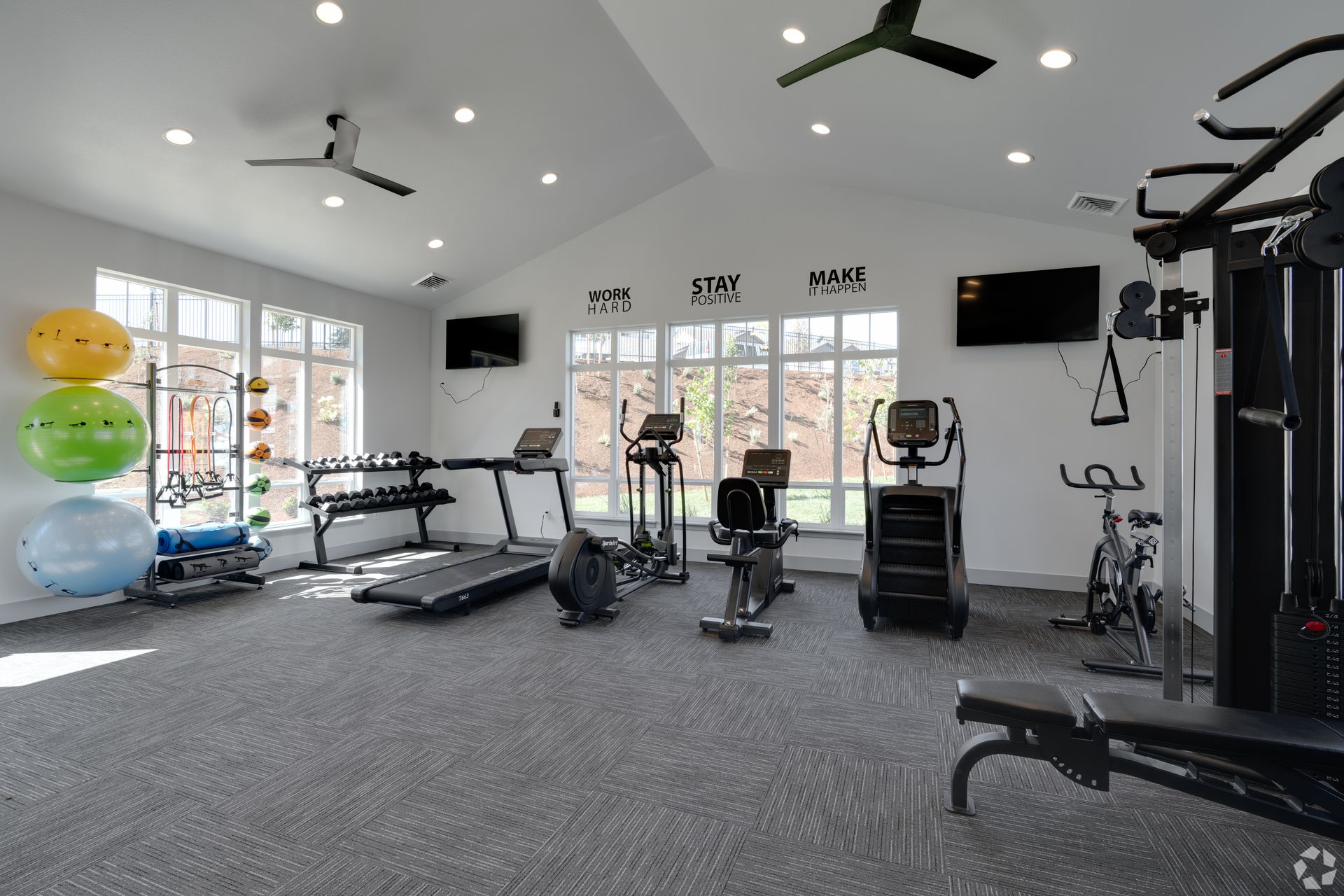 Gym at #192 LIBERTY CREST APARTMENTS (2 of 2)