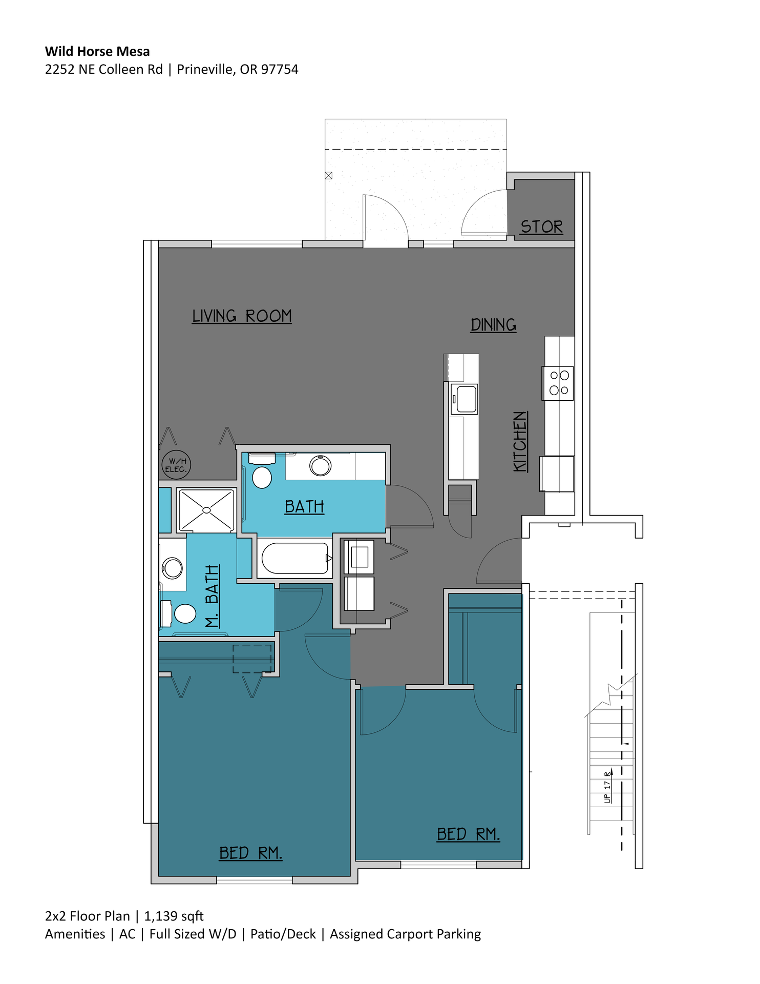 PRINEVILLE Apartment: 2252 NE COLLEEN ST