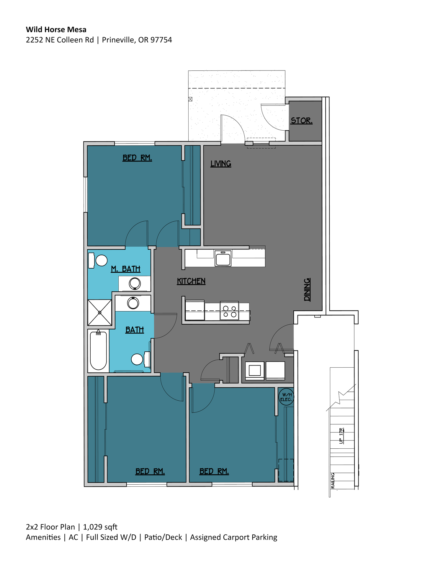 PRINEVILLE Apartment: 2252 NE COLLEEN ST