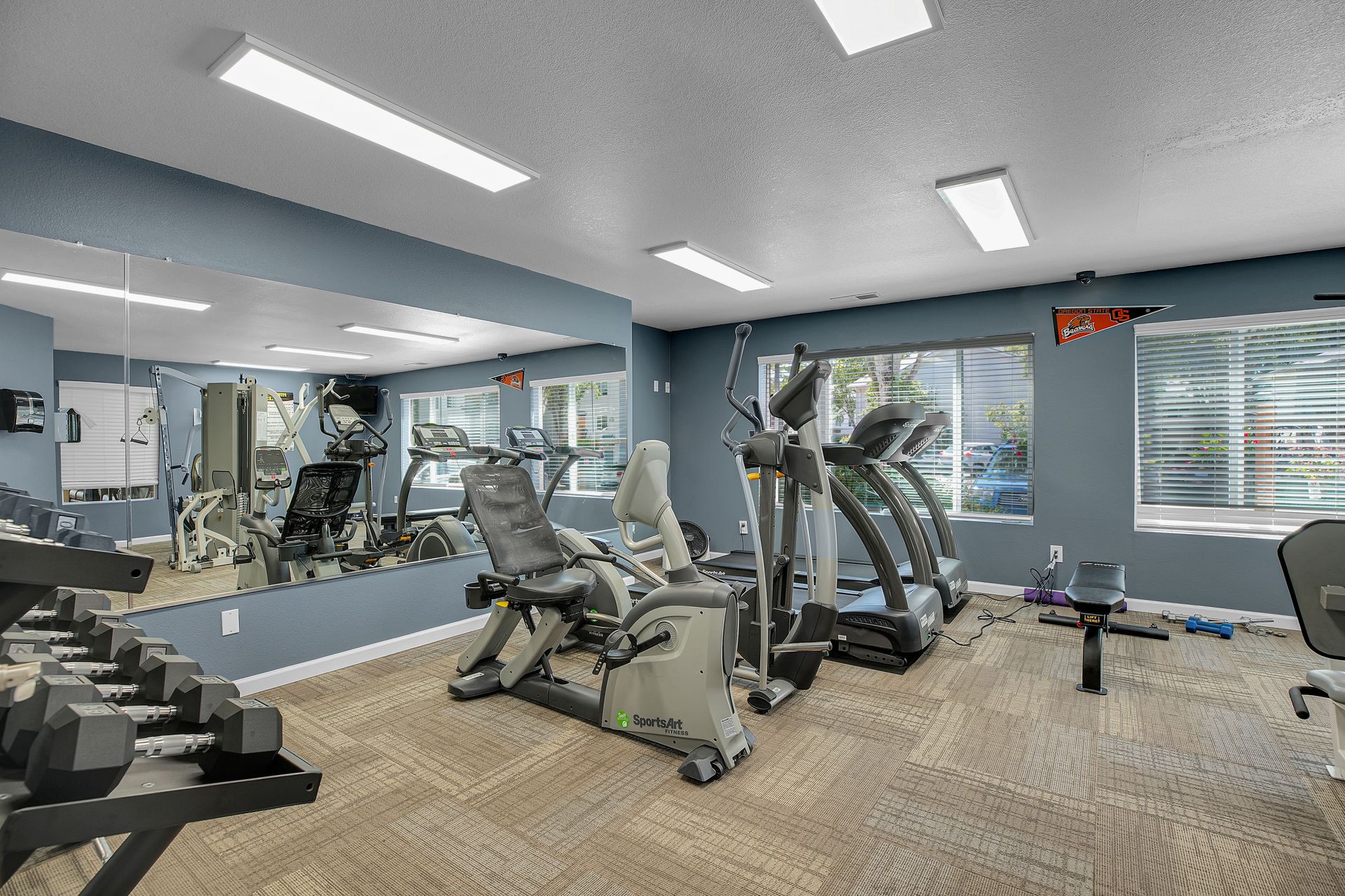 Gym at #173 MOUNTAIN VIEW APARTMENTS AT RIVERGREEN (7 of 7)