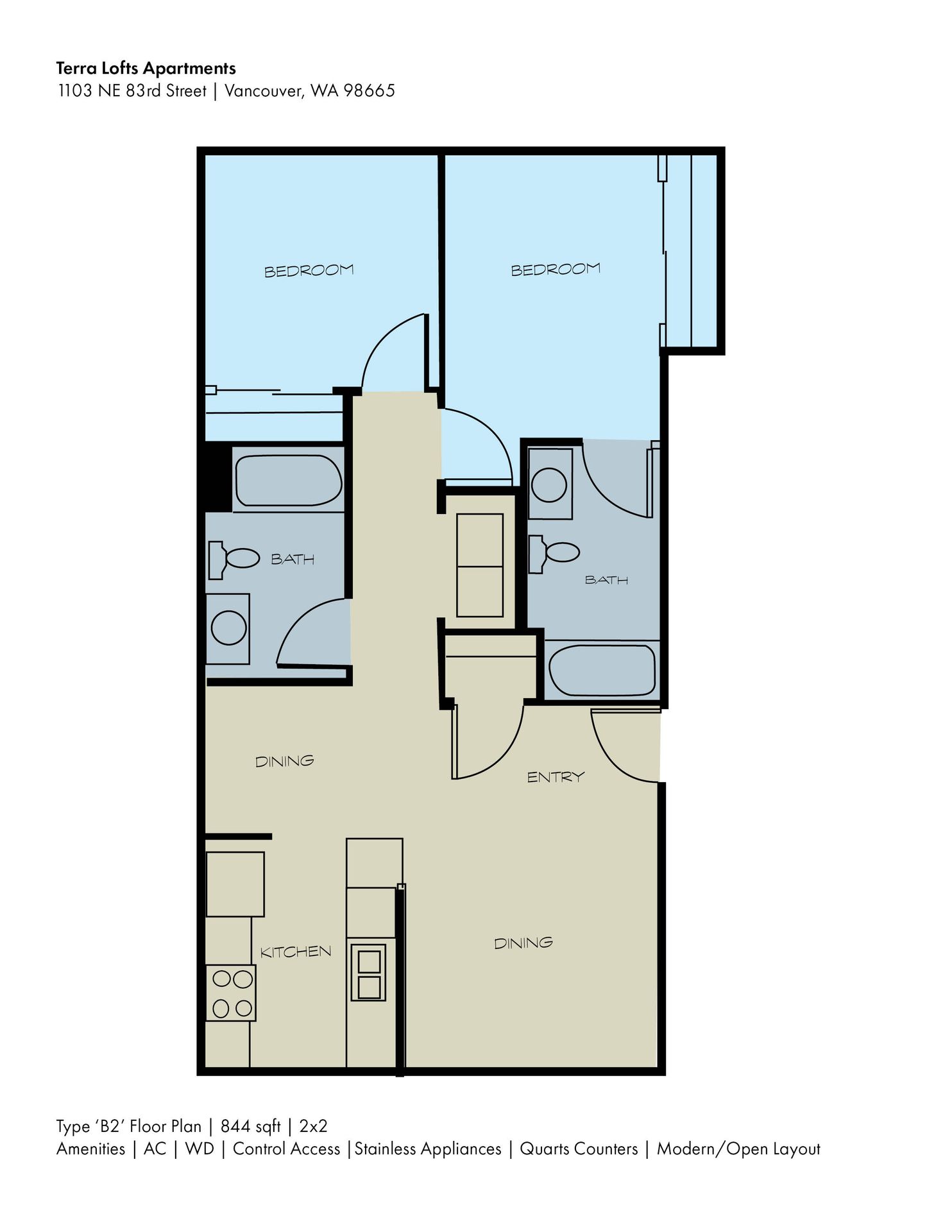 VANCOUVER Apartment: 1106 NE 83RD ST.