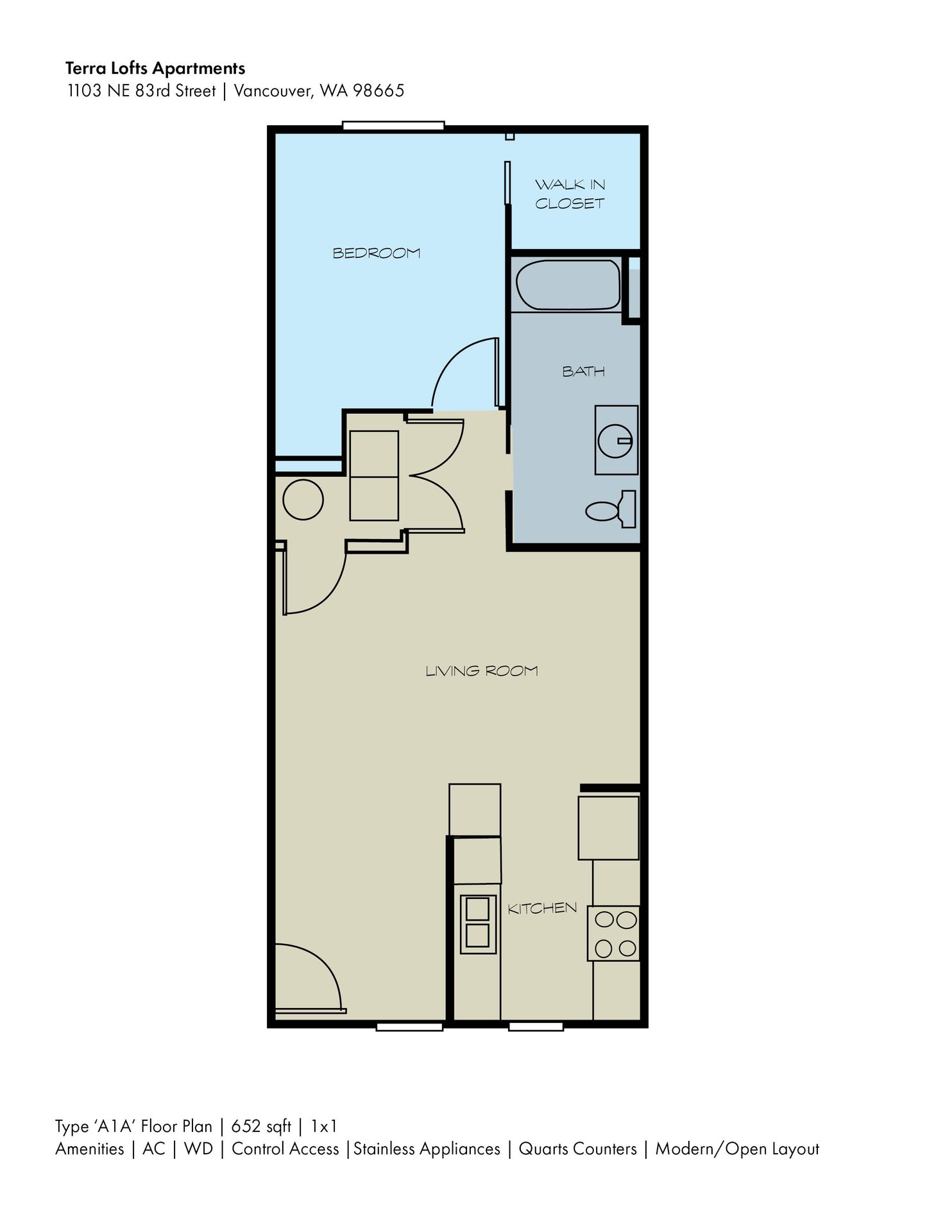 VANCOUVER Apartment: 1106 NE 83RD ST.