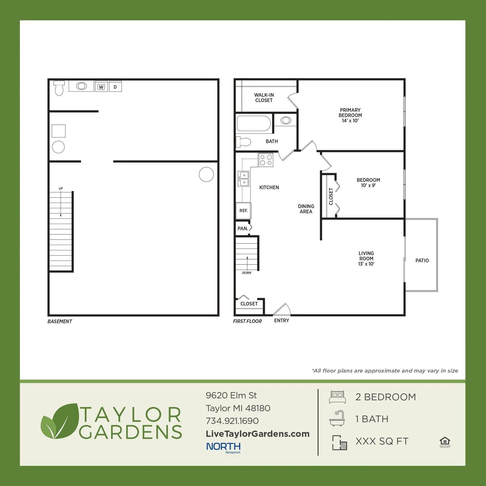 Taylor Apartment: 9620-9686 Elm Street