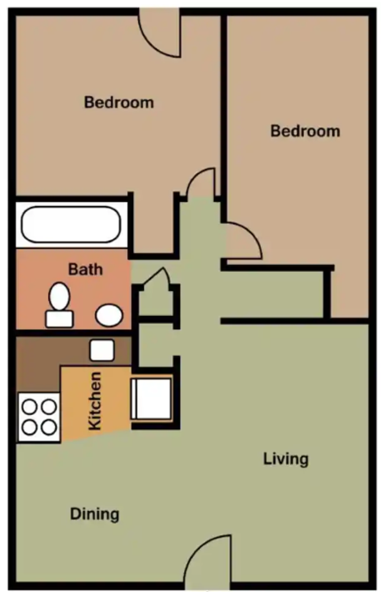 Westland Apartment: 2758 Ackley Avenue